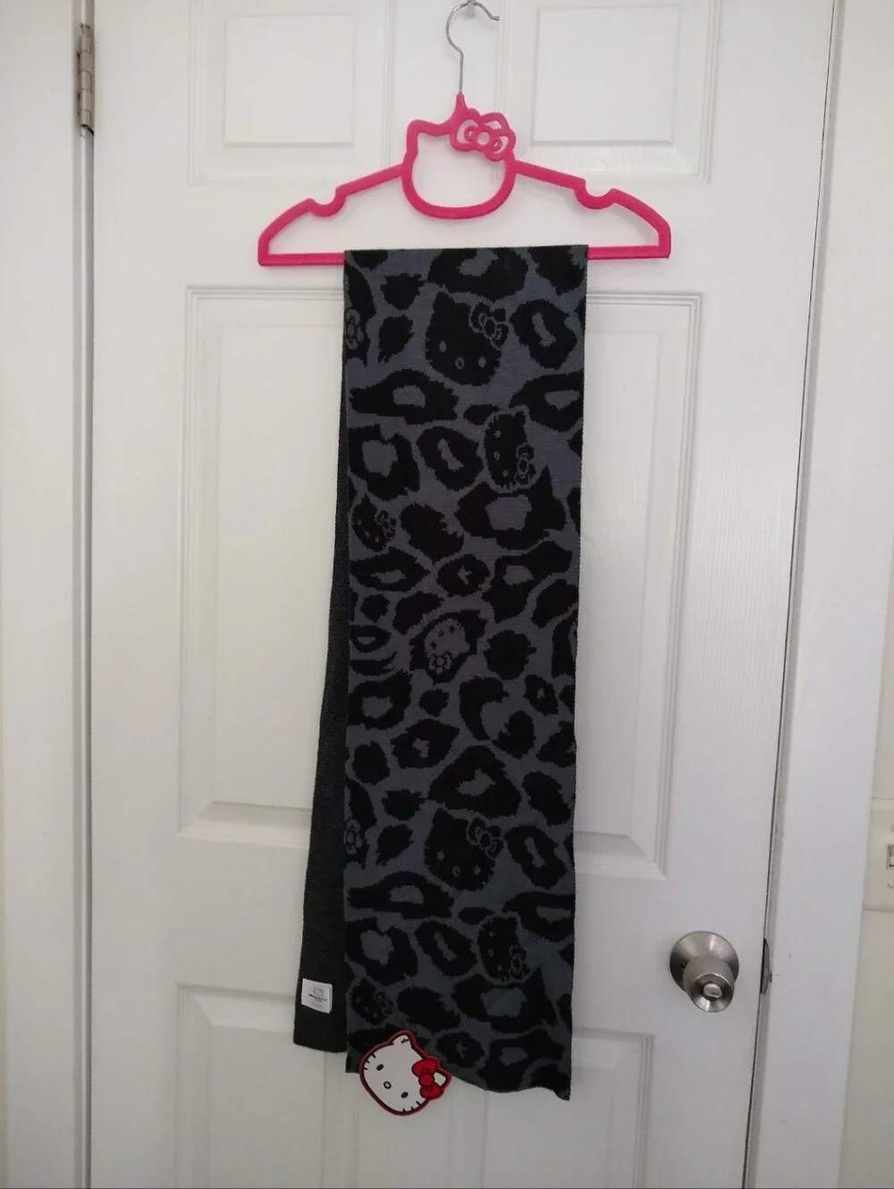 Hello Kitty Black Red Animal Print. Gold Black Animal And Black Gray